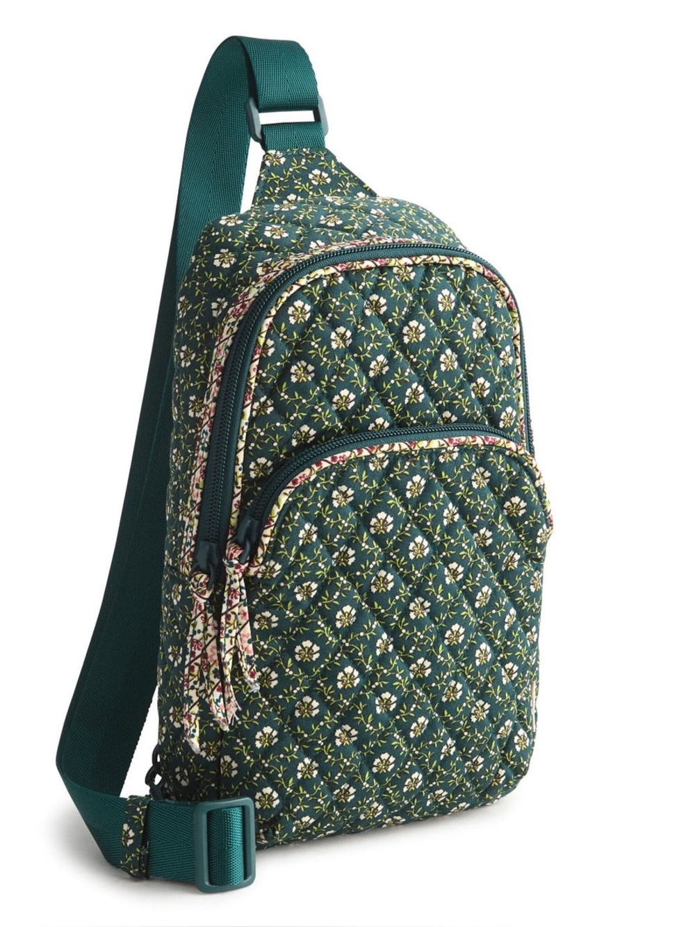 Vera Bradley Lorman Sling Backpack
Mistletoe Lattice in Premium Cotton